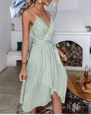 vestido transpassado feminino confortável