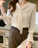 Blusa Margot com Laço Frontal