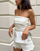 Blusa Medialuna Tomara que Caia