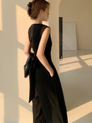 Macacão Polinésia com Amarração e Bolsos Laterais