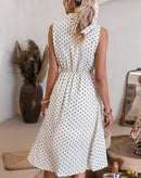 Vestido Midi Retrô com Amarração