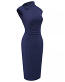 Vestido Midi Lismore com Pregas