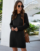 Vestido Curto Vancouver Mangas Longas