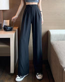 Calça Bahamas Pantalona Cintura Alta