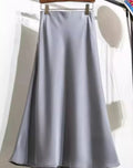 Saia Midi Lunna de Seda