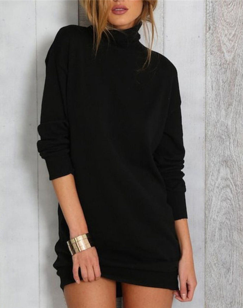 Vestido Curto Mandala com Mangas Longas