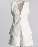 Conjunto Megan Colete + Short