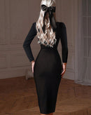 vestido midi feminino look elegante