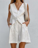 Conjunto Seven Colete Sem Mangas + Short