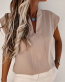 Blusa Streetwear com Mangas Curtas